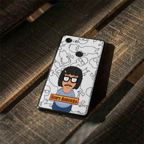 Bobs Burgers Tina Uhh Google Pixel 3 Skin